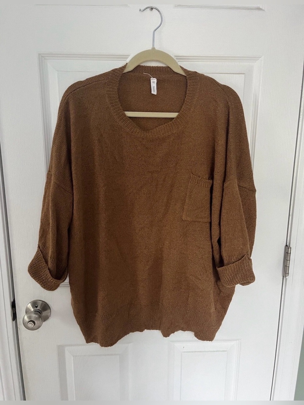 Women’s Shein Vintamour Bow Knot Velvet Short Sleeve Cream Scoop Neck Shirt LG